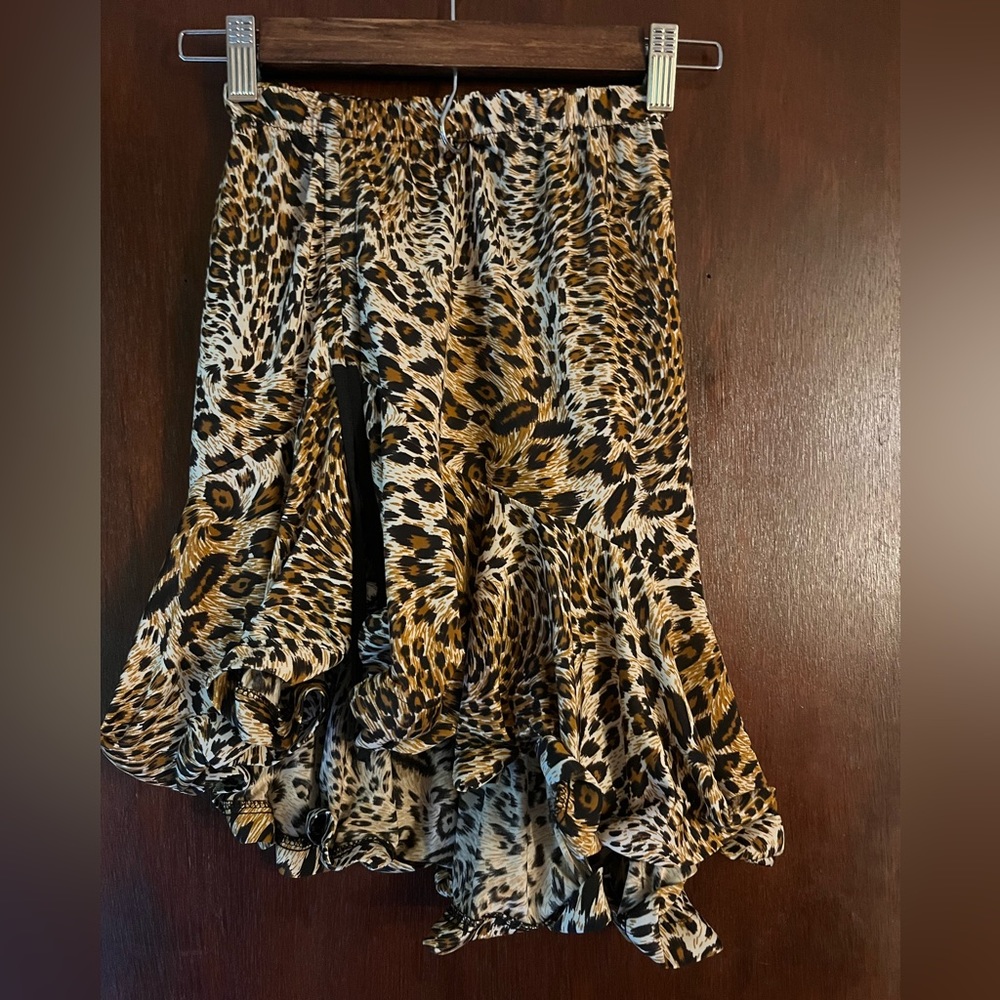 Latin dance skirt